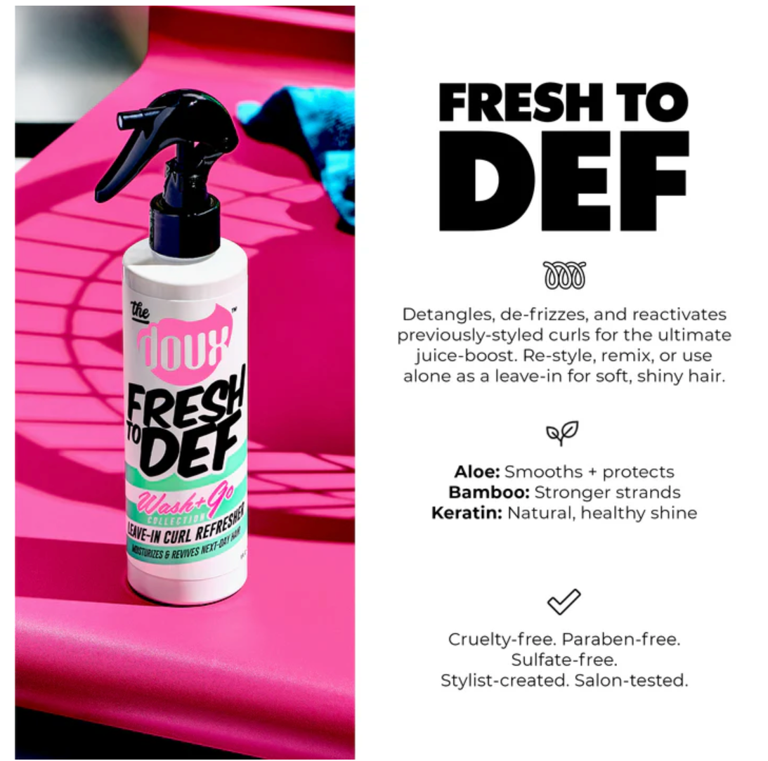 The Doux Fresh To Def Leave-In Curl Refresher