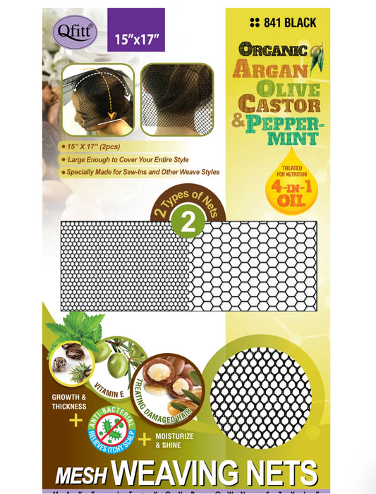 Qfitt Organic Mesh Weaving Net (2 count)