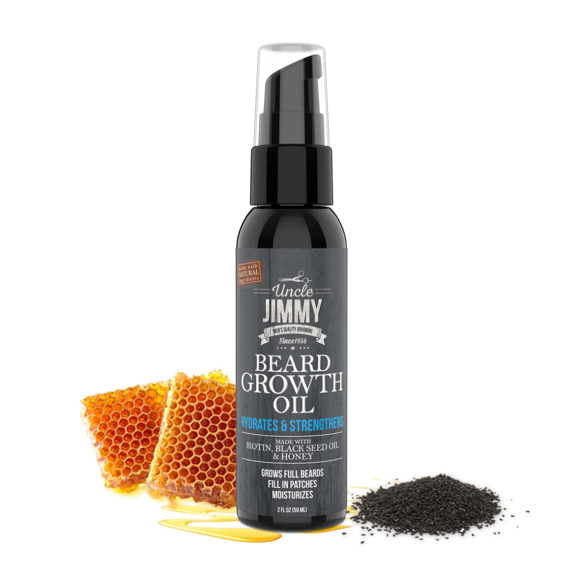 Uncle Jimmy Beard Growth Oil