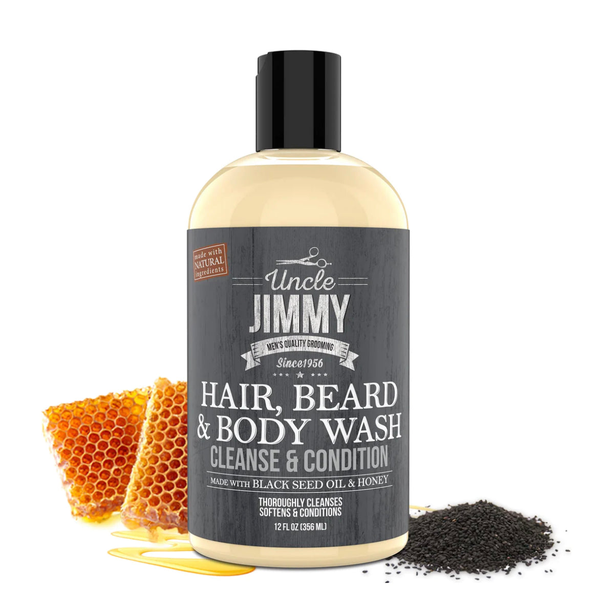 Uncle Jimmy Hair, Beard & Body Wash