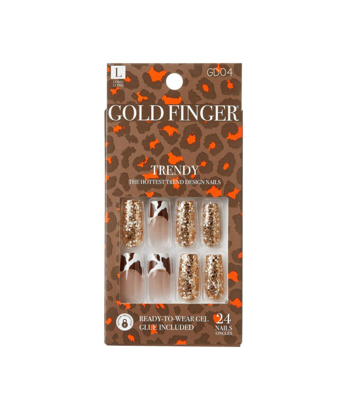 Kiss Gold Finger Trendy Nails (Totally Got This)