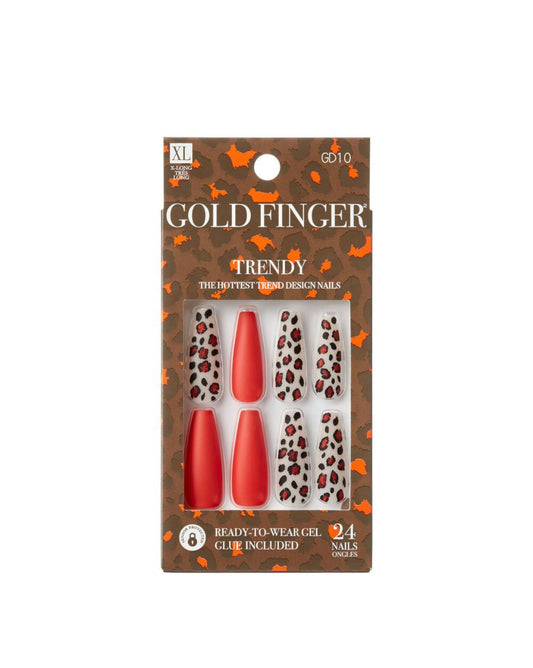 Kiss Gold Finger Trendy Nails (Eureka)