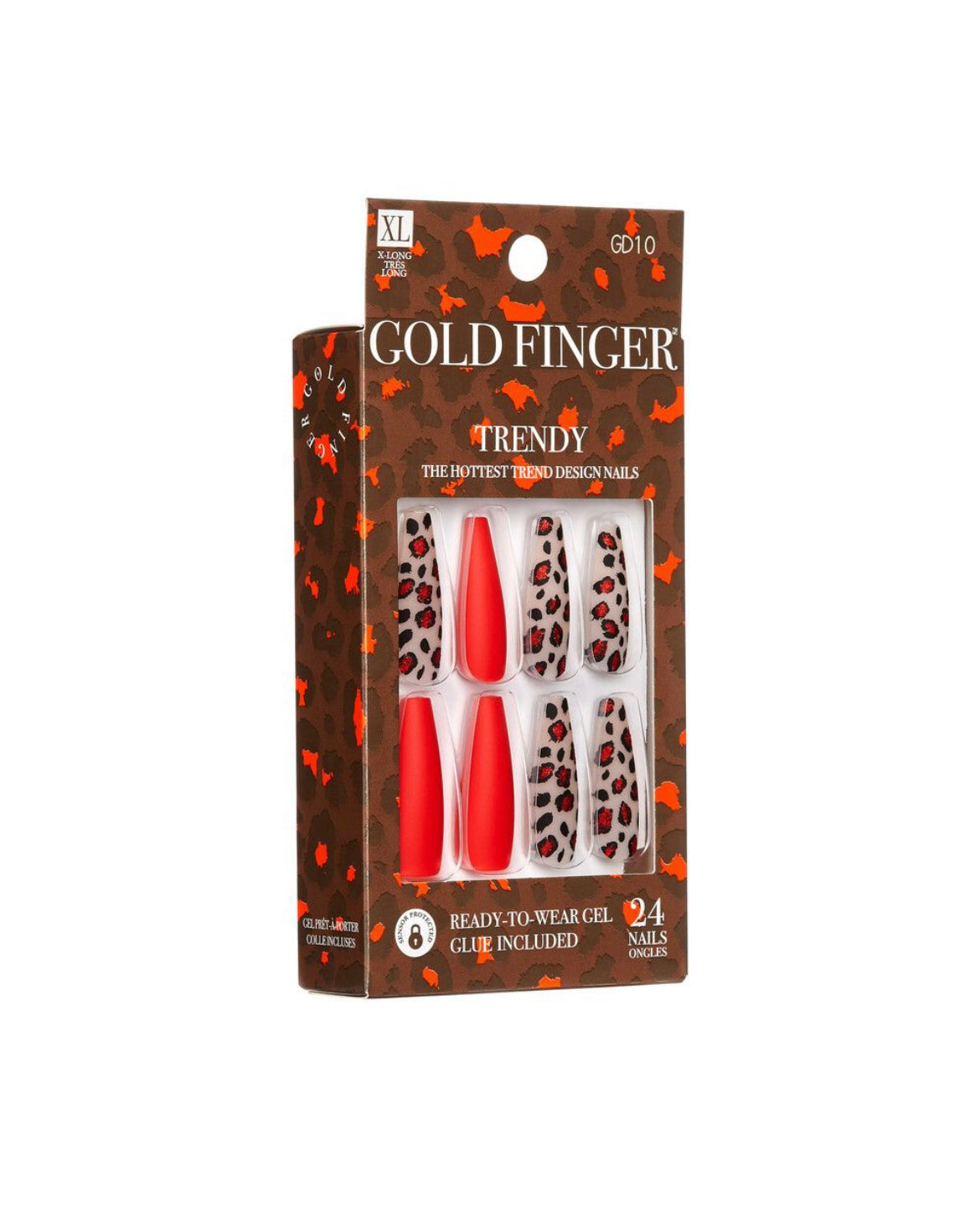 Kiss Gold Finger Trendy Nails (Eureka)