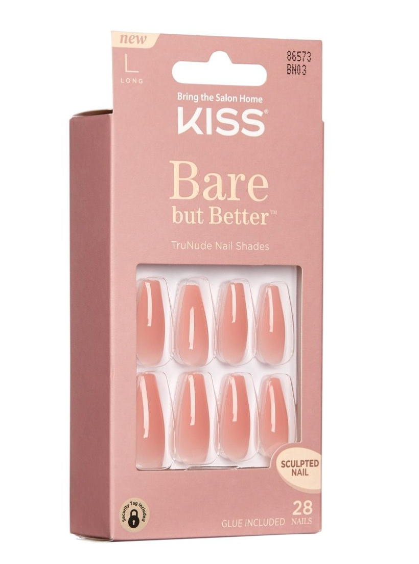 Kiss Bare but Better Nails (Nude Glow)