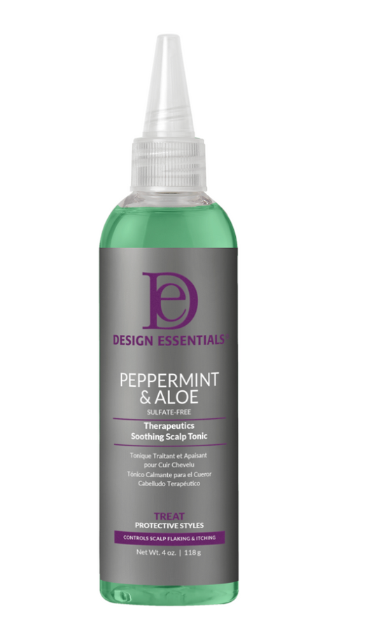 Design Essentials Peppermint & Aloe Soothing Scalp Tonic