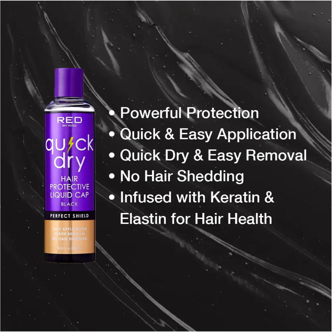 Red by Kiss Quick Dry Protective Liquid Cap