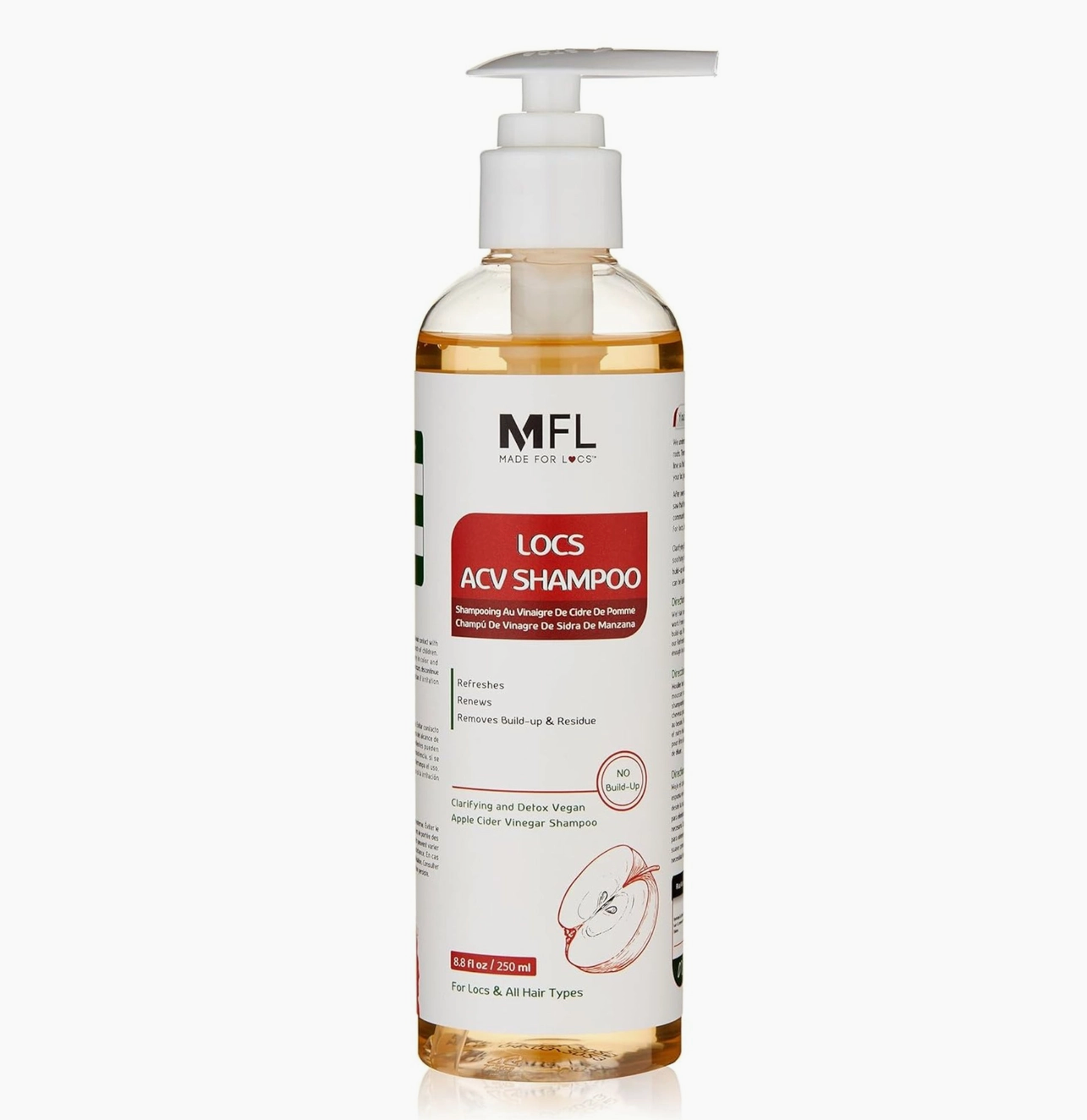 Made For Locs: Locs Vegan Apple Cider Vinegar Shampoo