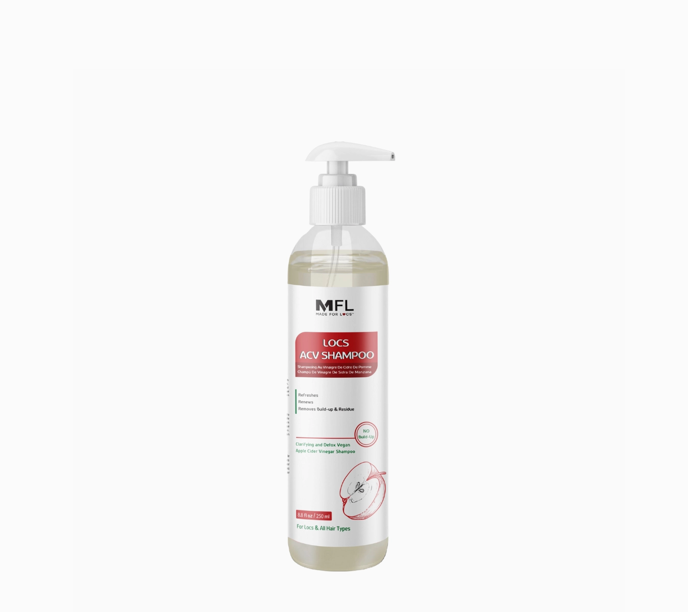 Made For Locs: Locs Vegan Apple Cider Vinegar Shampoo
