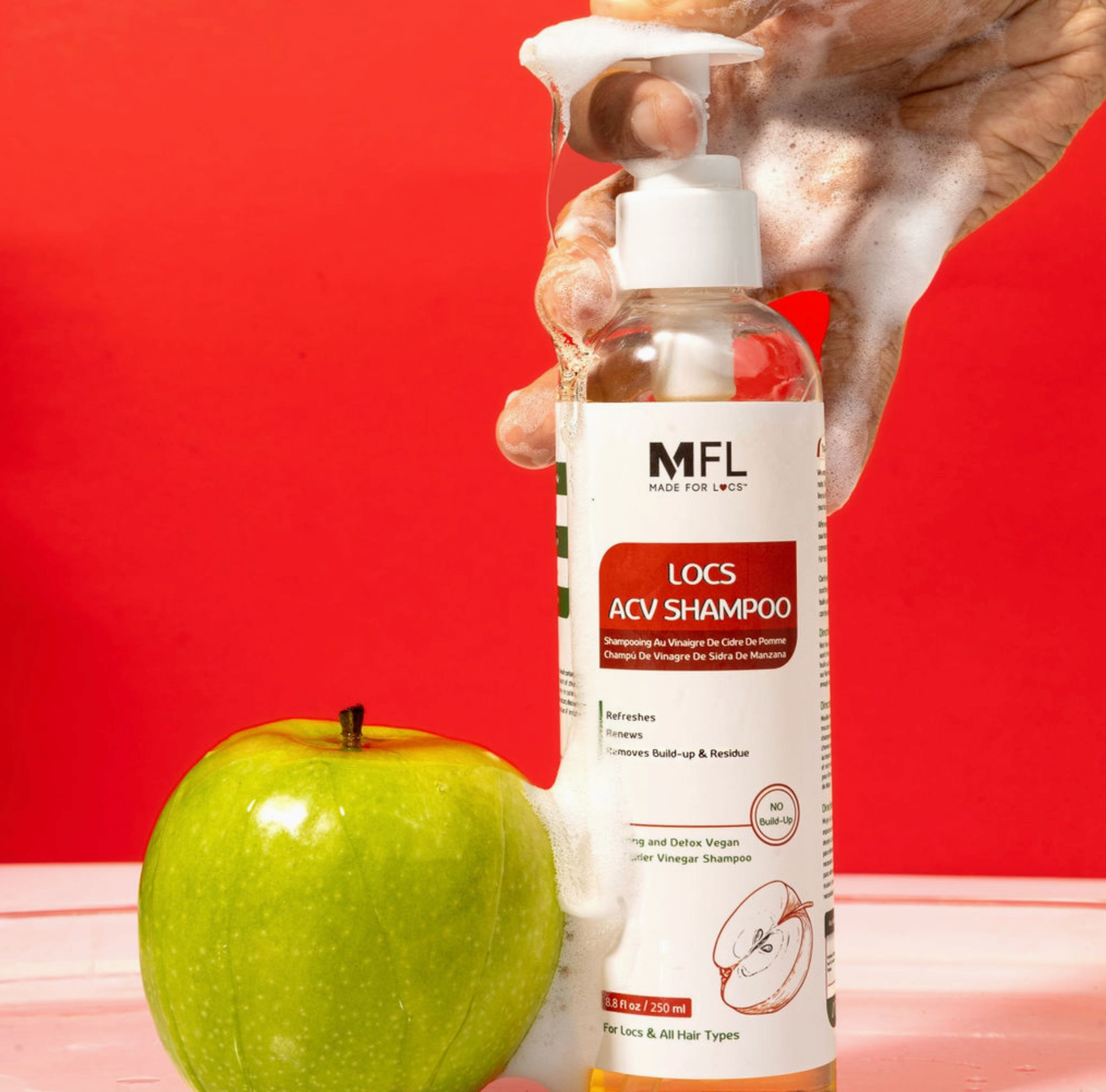 Made For Locs: Locs Vegan Apple Cider Vinegar Shampoo