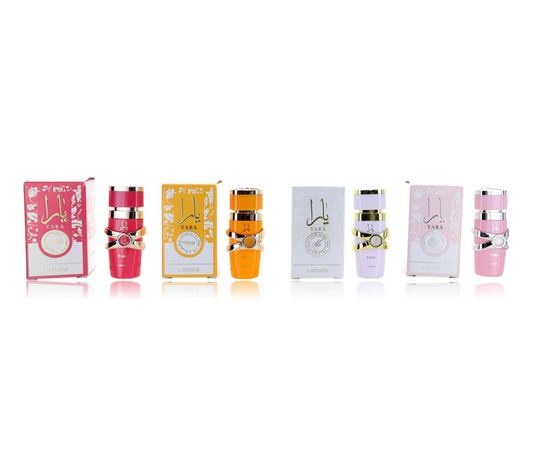 Yara Collection by Lattafa- 4 Piece Gift Set for Women