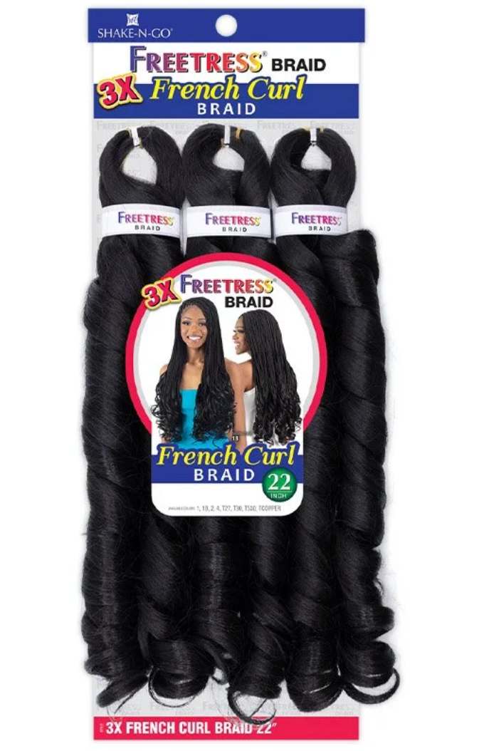 Freetress French Curl Braid 22" (3x)