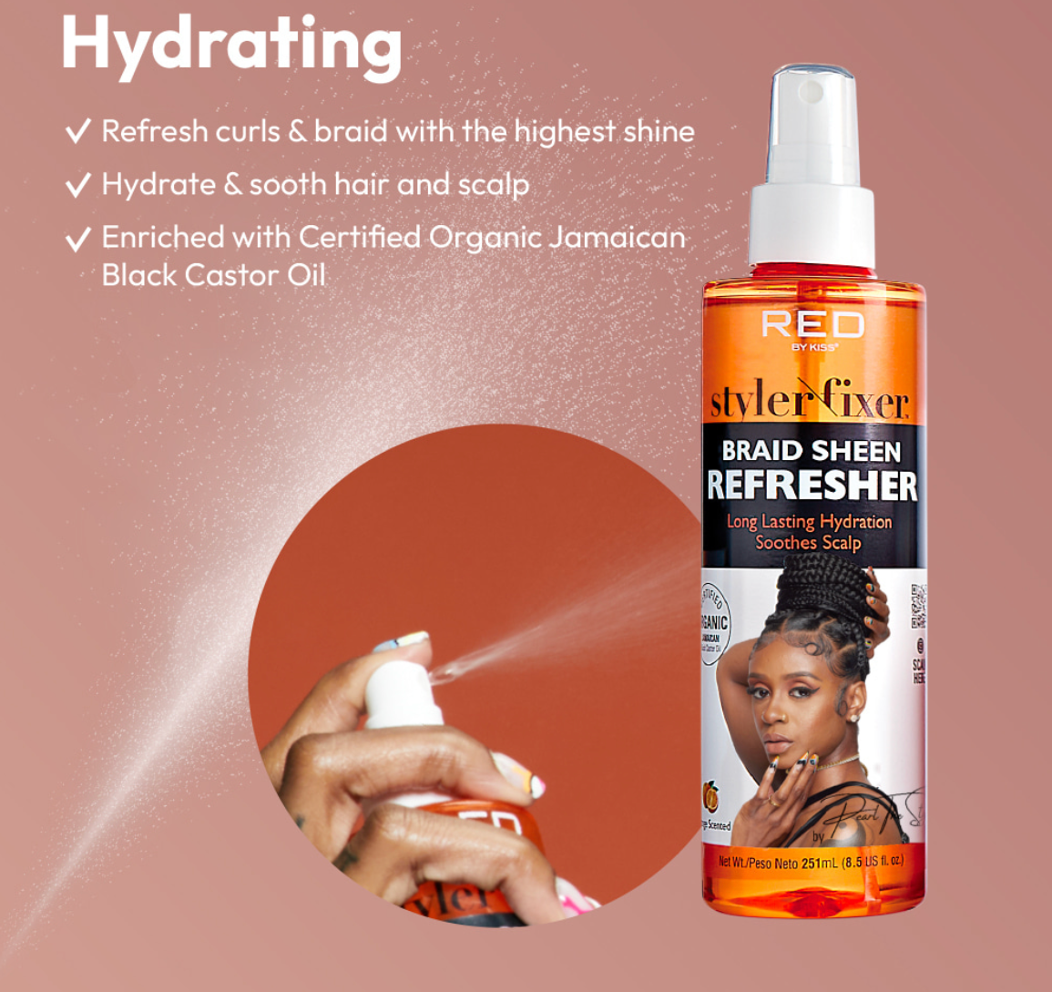 Red by Kiss Braid Sheen Refresher