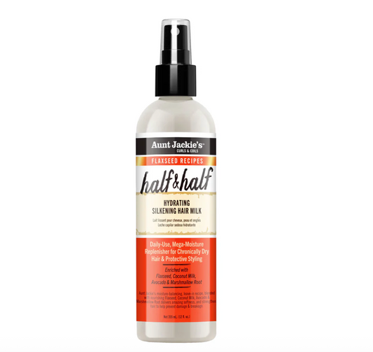 Aunt Jackie's Half & Half Hydrating Silkening Hair Milk
