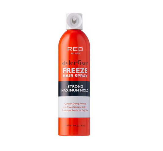 Red by Kiss Styler Fixer Freeze Hair Spray (Strong Maximum Hold)