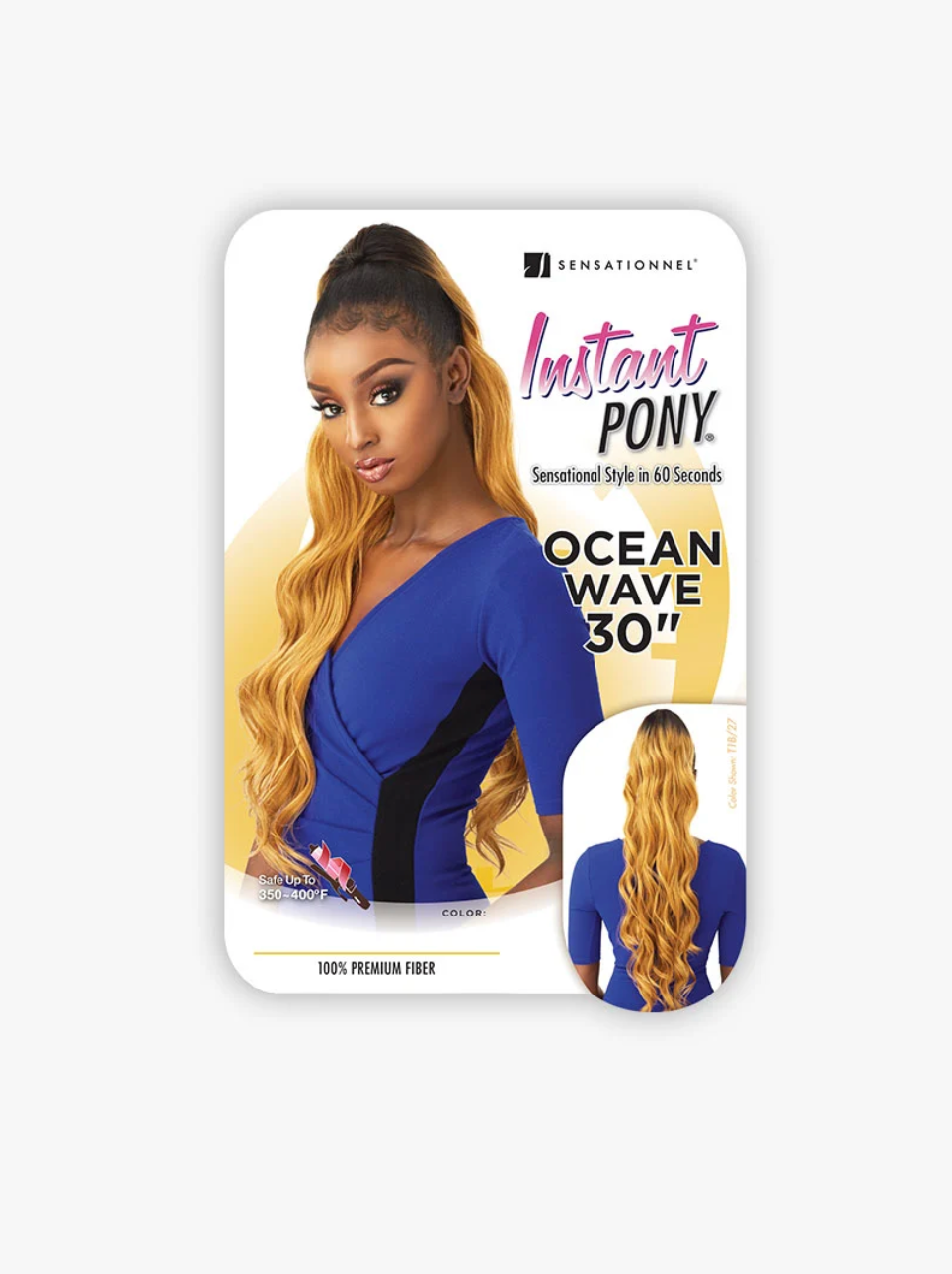 Sensationnel Instant Pony (Ocean Wave 30")