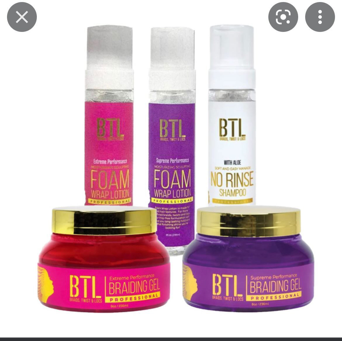 BTL Foam Wrap Lotion (Extreme)