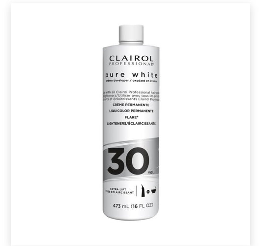 Clairol Professional Pure White Creme Developer (30 Volume)