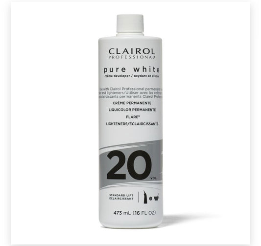 Clairol Professional Pure White Creme Developer (20 Volume)