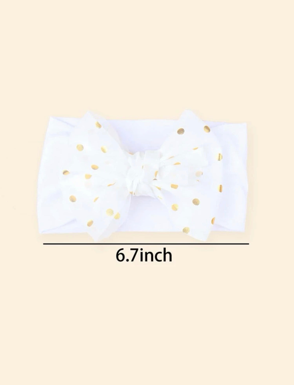 Polka Dot Headband (Baby/Toddler)