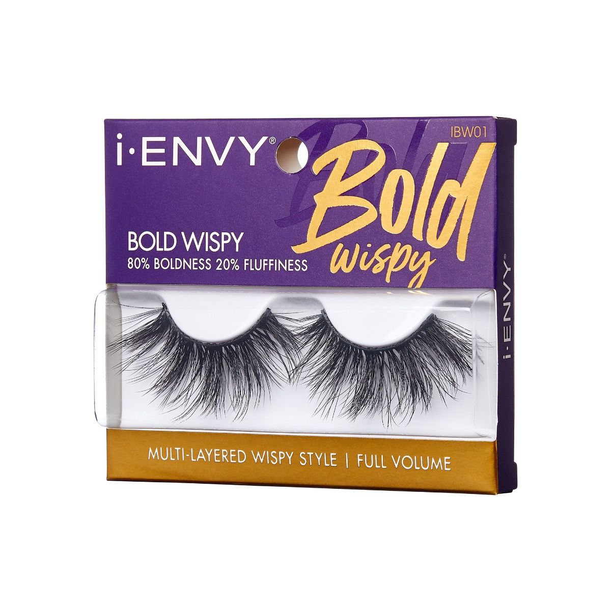 Kiss i-Envy Eyelashes (Bold Wispy)