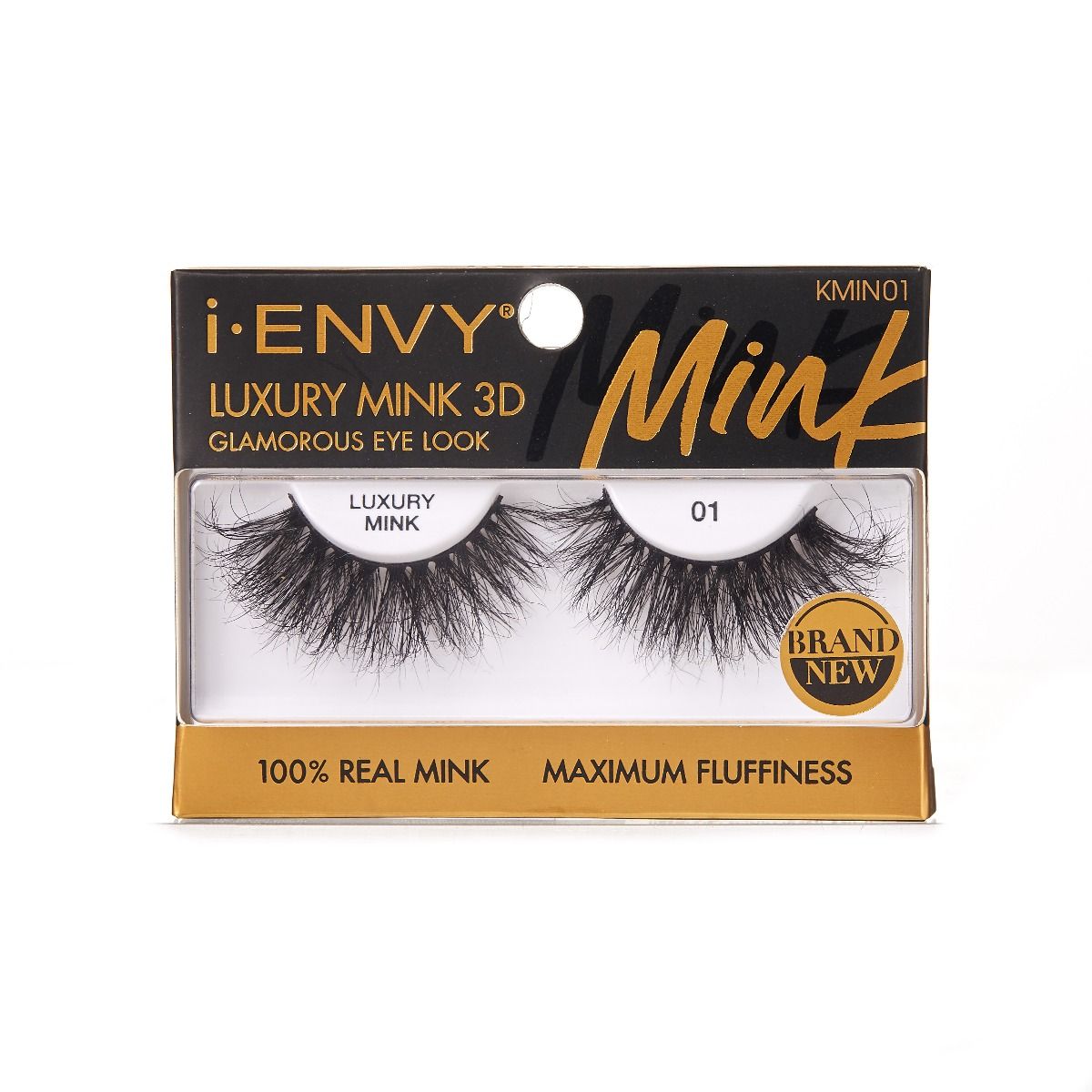 Kiss i-Envy Mink 3D Eyelashes (Style 01)