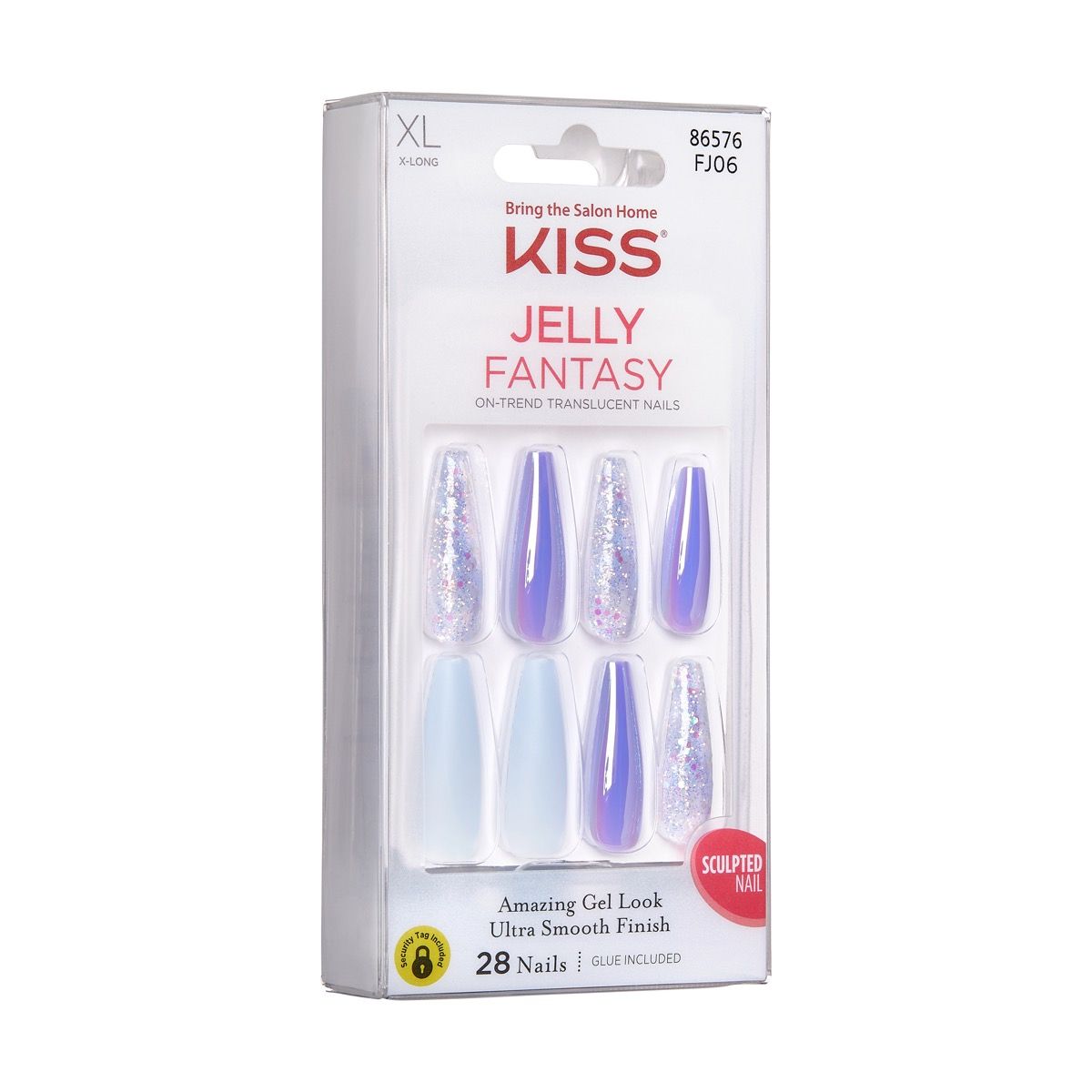 Kiss Jelly Fantasy Nails (Cherry Jelly)