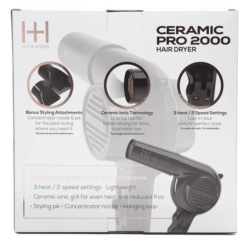 Hot & Hotter Ceramic Pro 2000 Dryer
