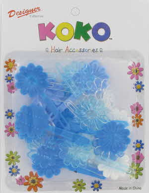 KOKO HAIR BARRETTES- 18CT - Elegant Boutique Beauty Supply